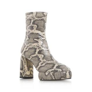 AEYDE Womens Beige Snake 1