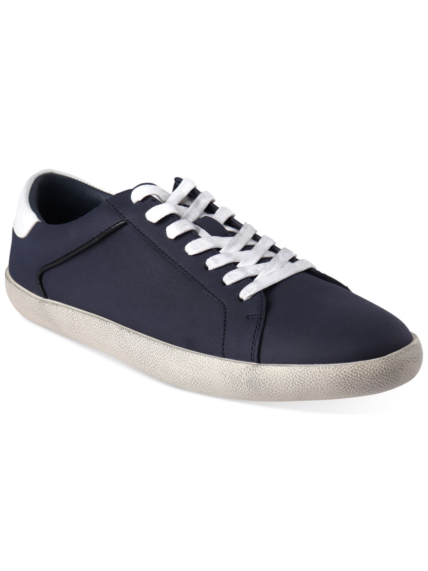 INC Mens Navy Padded Damon Round Toe Lace-Up Sneakers Shoes 8 M display picture 2