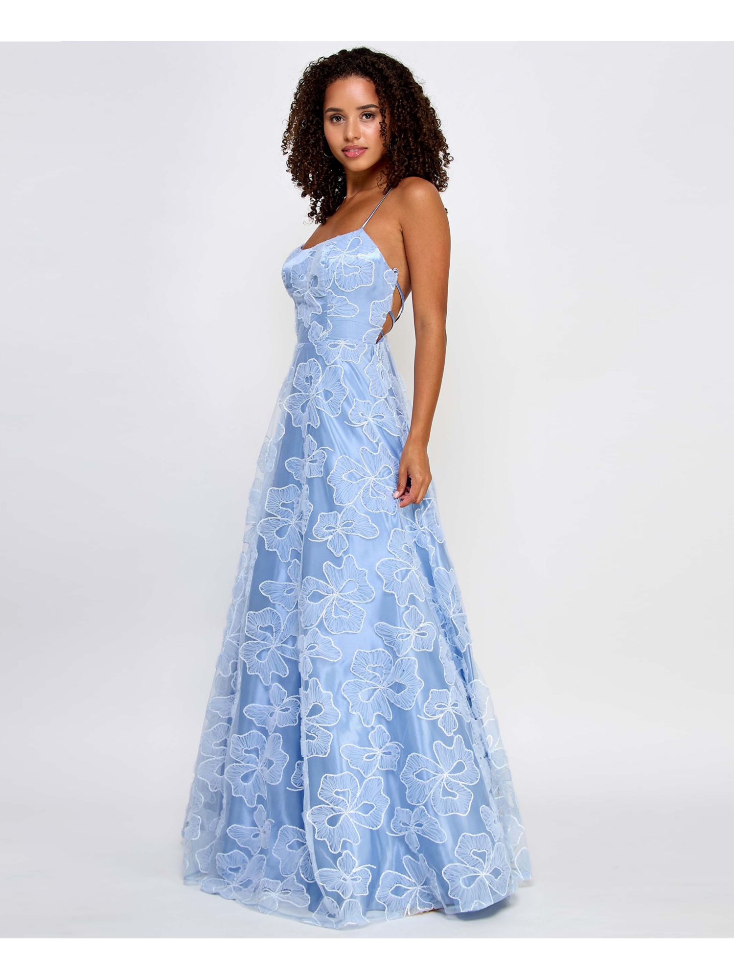 prom dress empire line Elegant A-Line Empire Sleeveless Lace-Up Maxi Party Prom Dress –  FancyVestido
