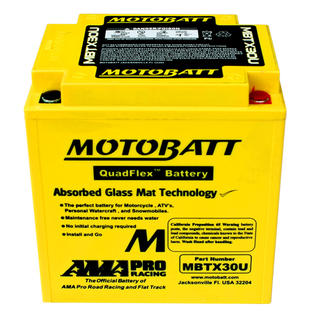 Cru Products Motobatt Agm Battery 2010 12 For Arctic Cat Prowler
