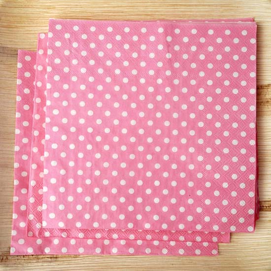 Pink Cloth Napkins Specialty Sears Efavormart Polka Dots Restuarant Party Beverage Paper Napkins Pink White 20 Pcs