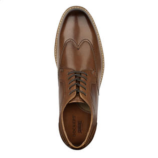 dockers sole ryland rubber lace mens leather dress wingtip oxford shoe zoom