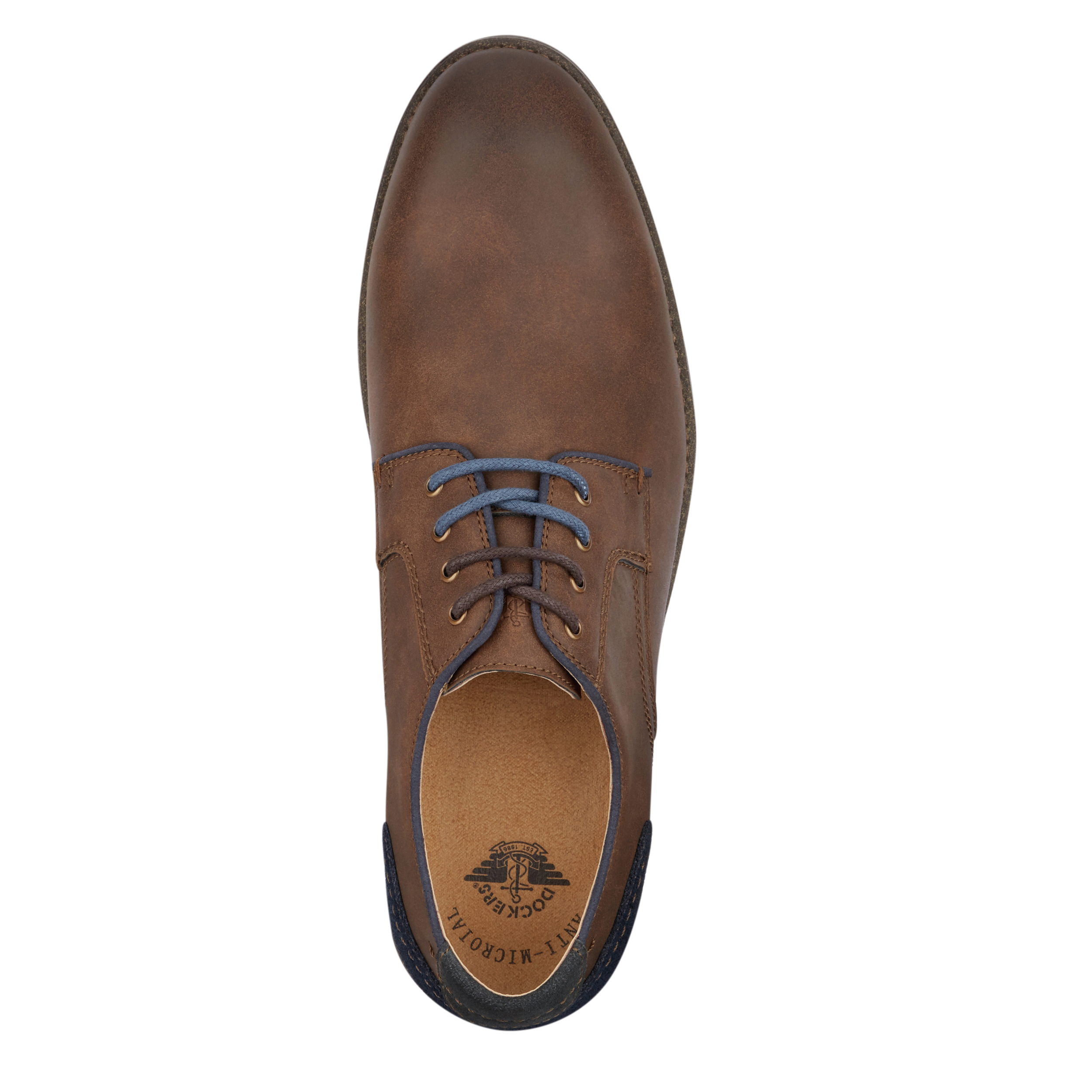 Dockers Mens Moore Mixed Material Textile Casual Lace Up Plain Toe
