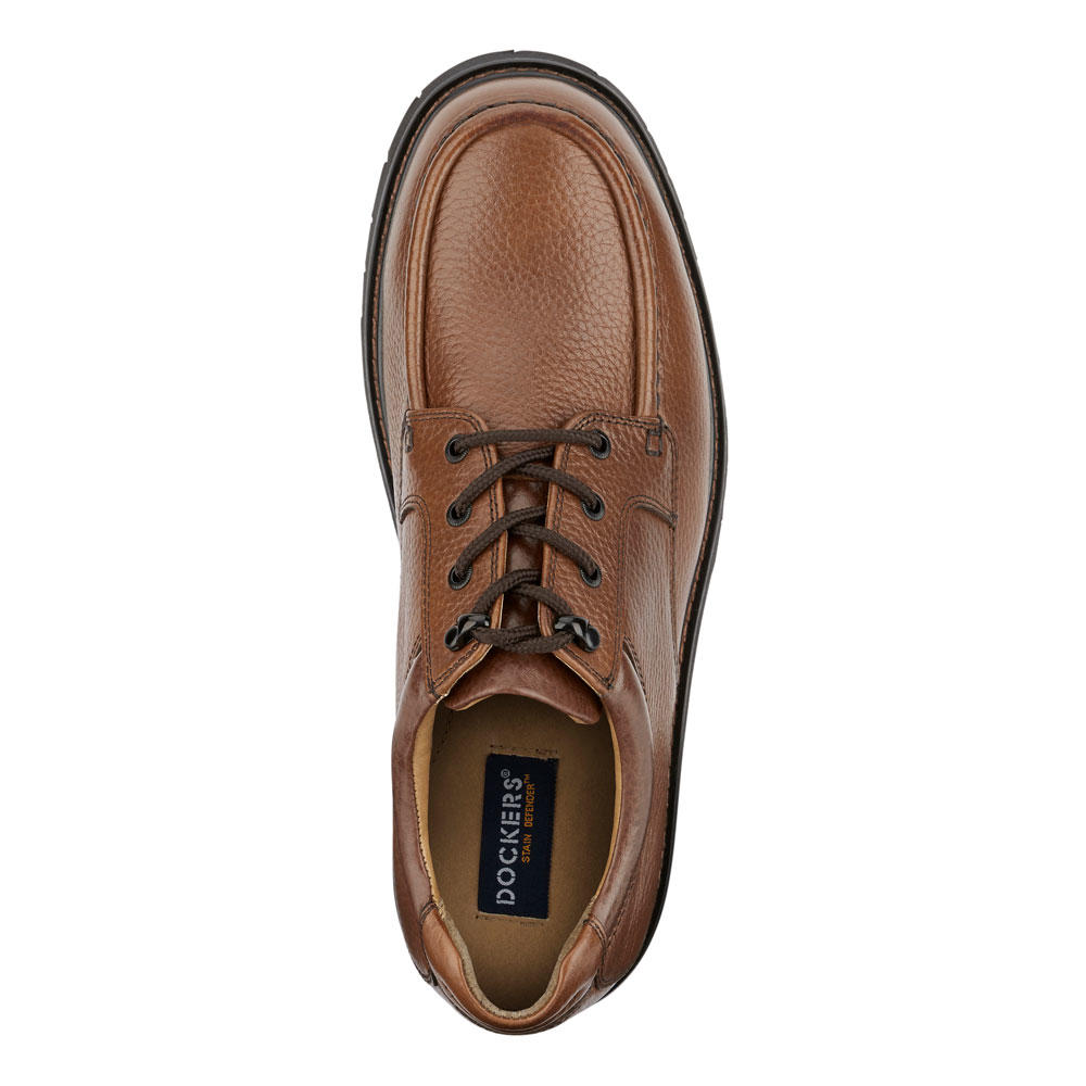 Dockers Mens Glacier Genuine Leather Rugged Casual Lace-up Oxford Shoe