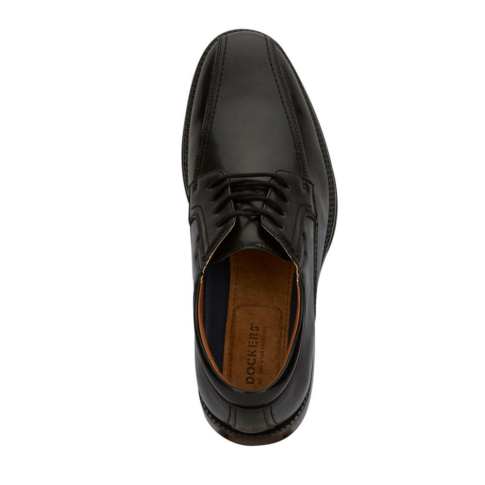 Dockers Mens Geyer Business Dress Run Off Toe Lace-up Comfort Oxford Shoe