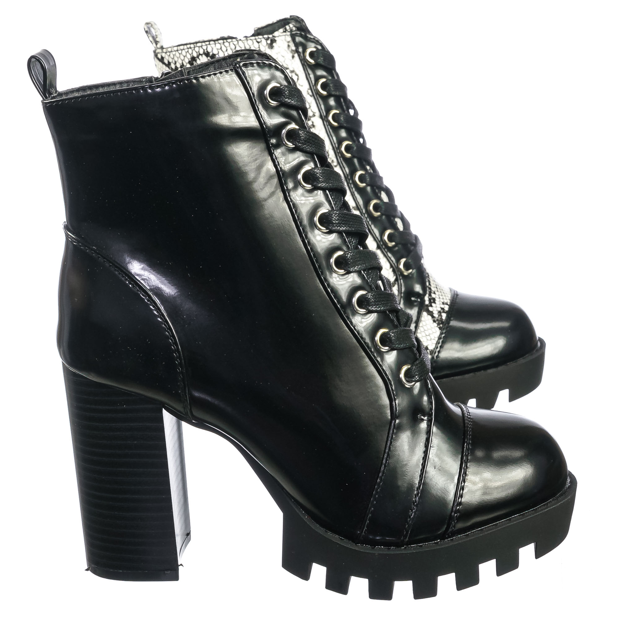 combat boots dressy