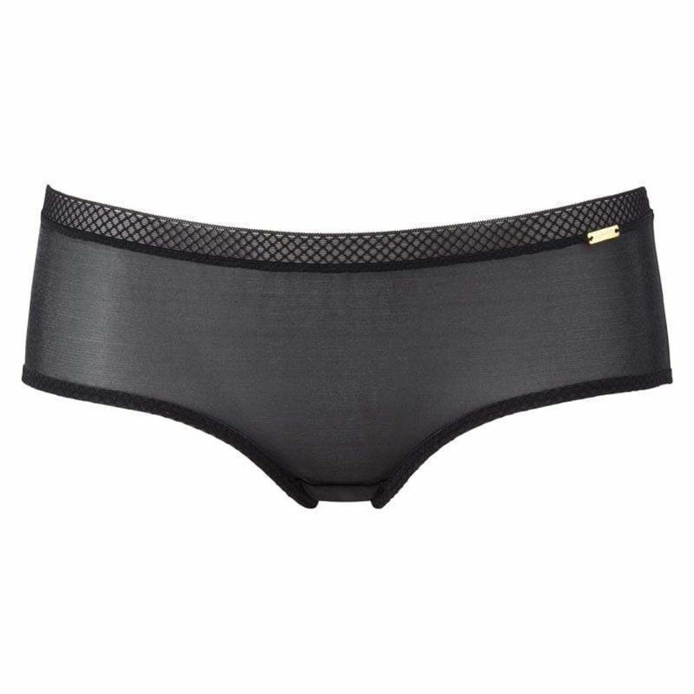 Gossard Lingerie Sheer See Through Shorts Panty Black