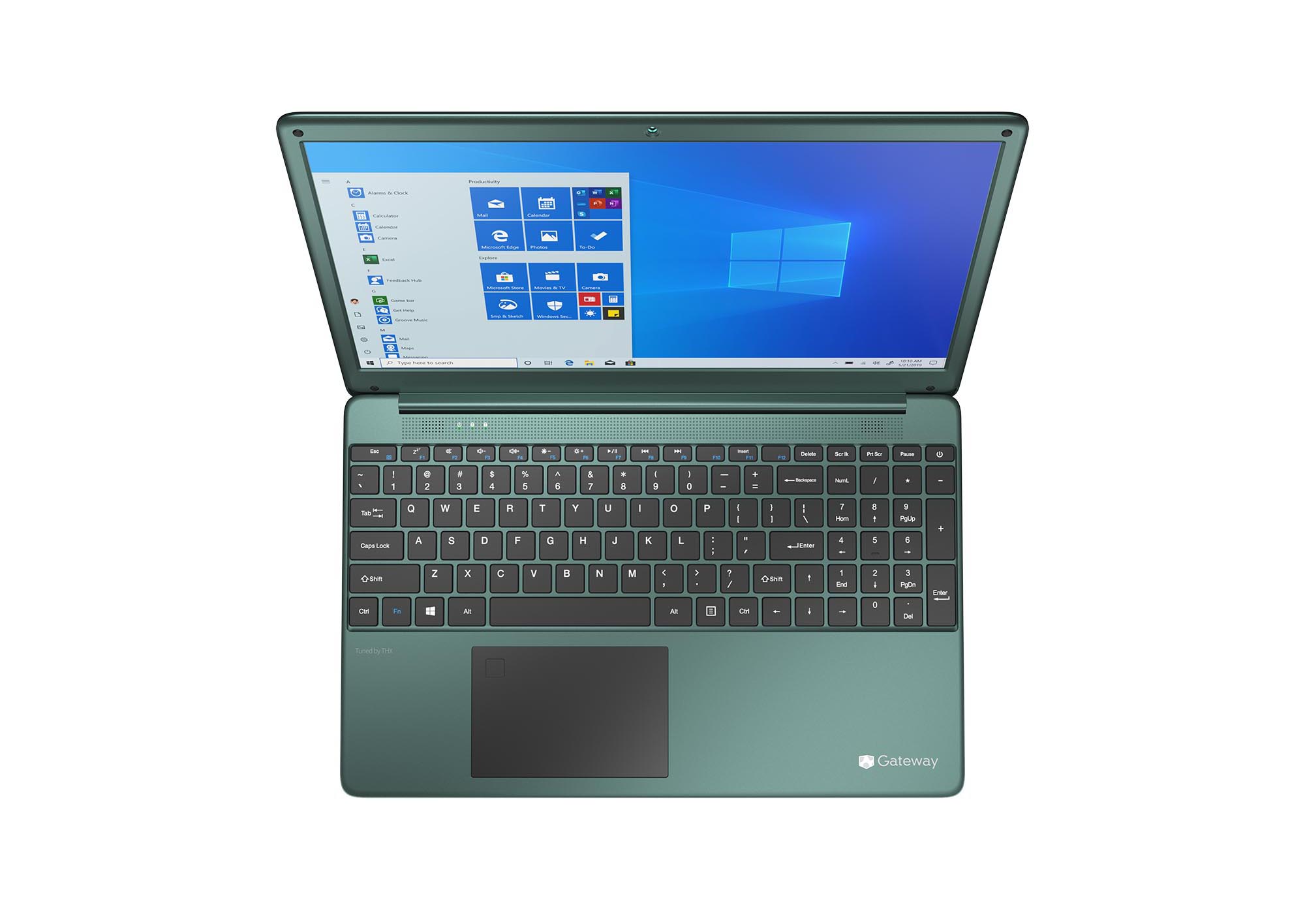 Gateway GWTN156-4GR Laptop (AMD Ryzen 5 3450U, 16GB RAM, 512GB m.2 SATA SSD, AMD Vega 8, Win 10 Home)