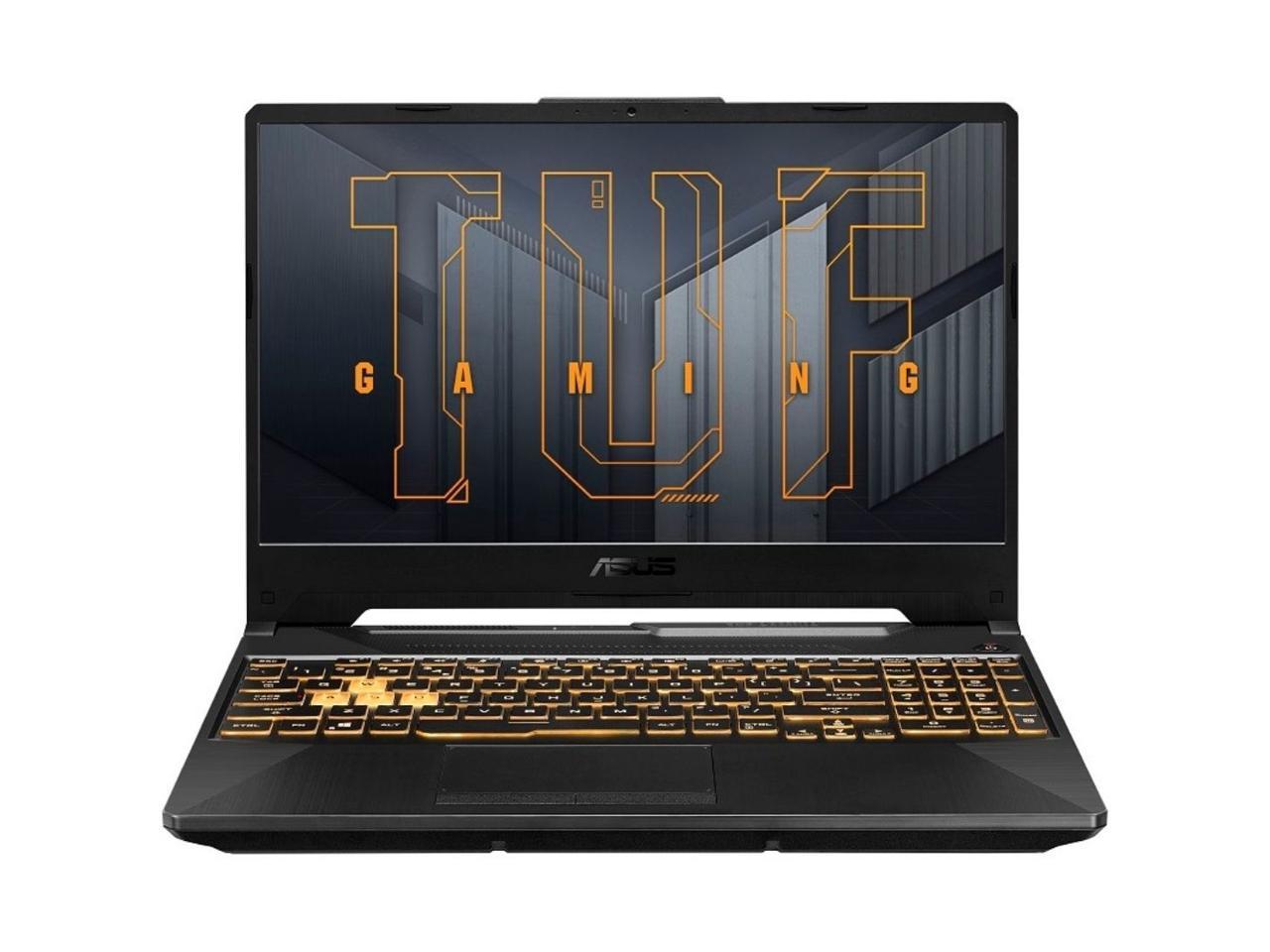 ASUS TUF Gaming F15 Laptop (Intel i7-11800H, 16GB RAM, 2x1TB PCIe SSD RAID 0  (2TB), Win 10 Home)