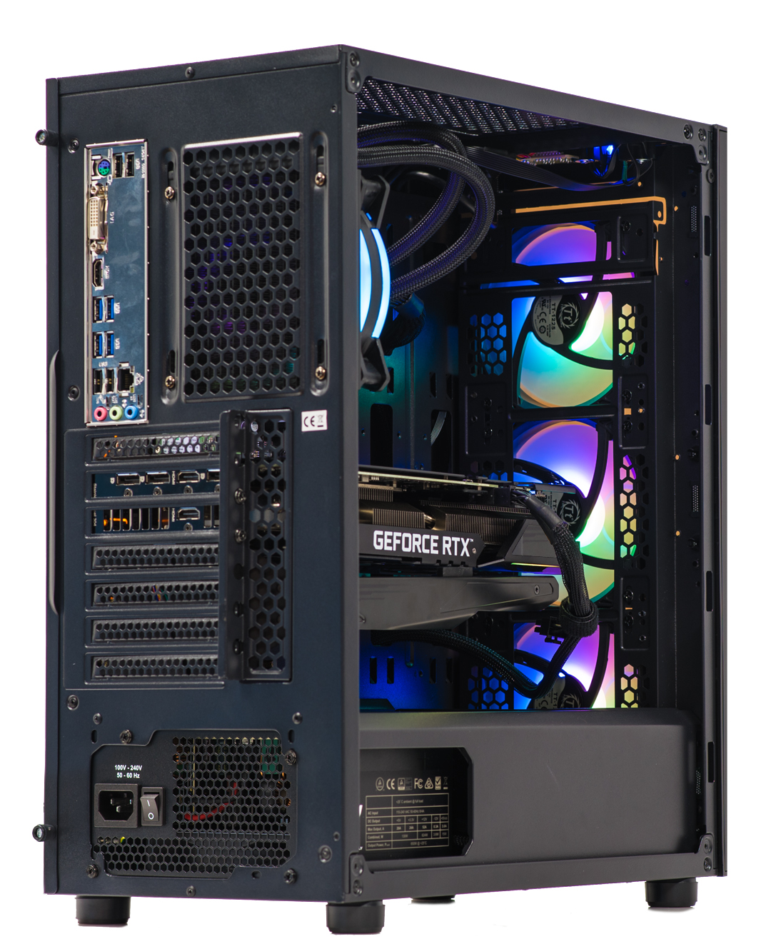 Velztorm Archux Desktop PC (AMD Ryzen 7 - 3700X, 16GB DDR4, 2TB m.2 SATA SSD + 1TB HDD (3.5), Win 10 Pro)