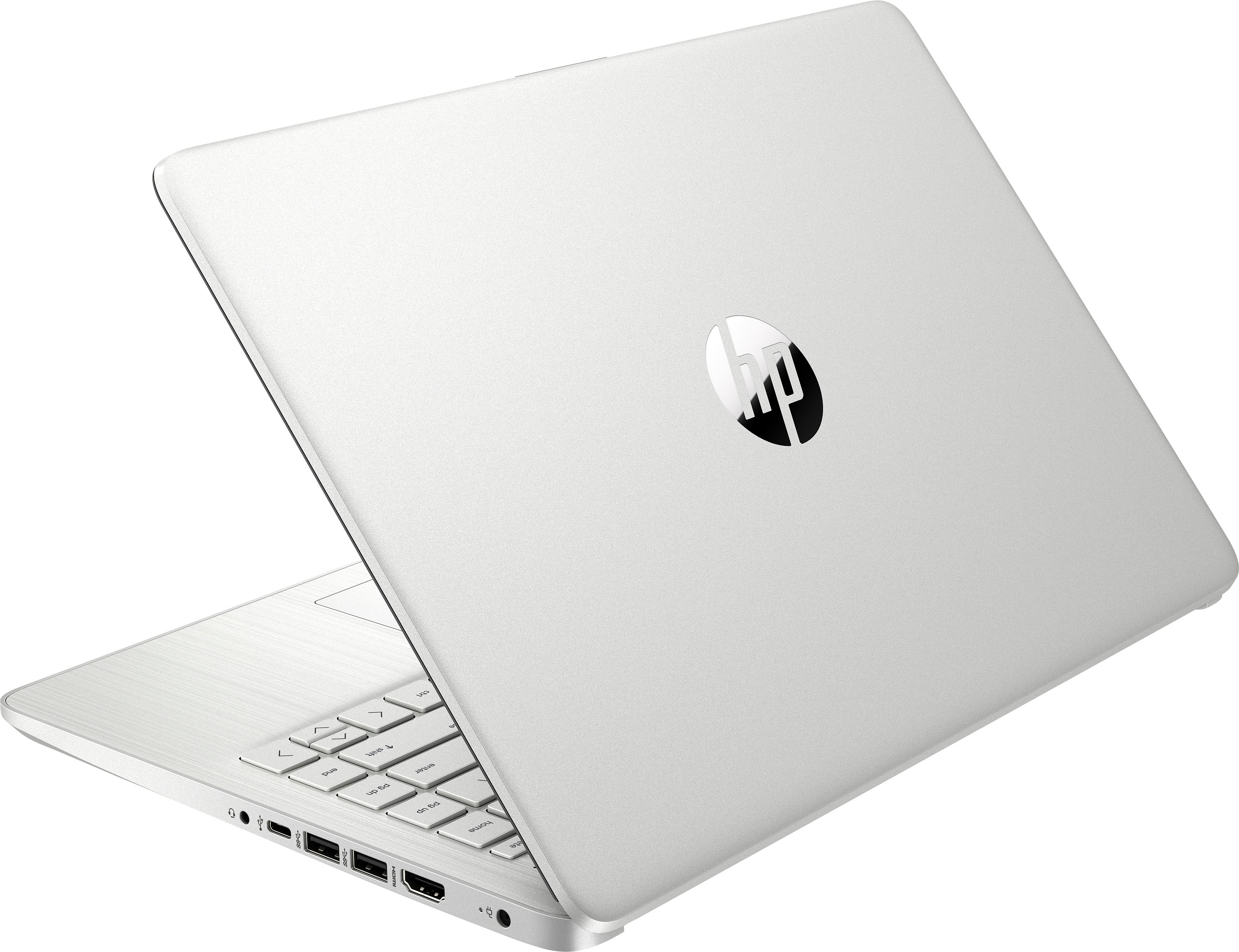 HP 14 fq0013dx Laptop (AMD Ryzen 3 3250U, 16GB RAM, 512GB m.2 SATA SSD, AMD Radeon, 14.0" HD (1366x768), Win 10 Pro)