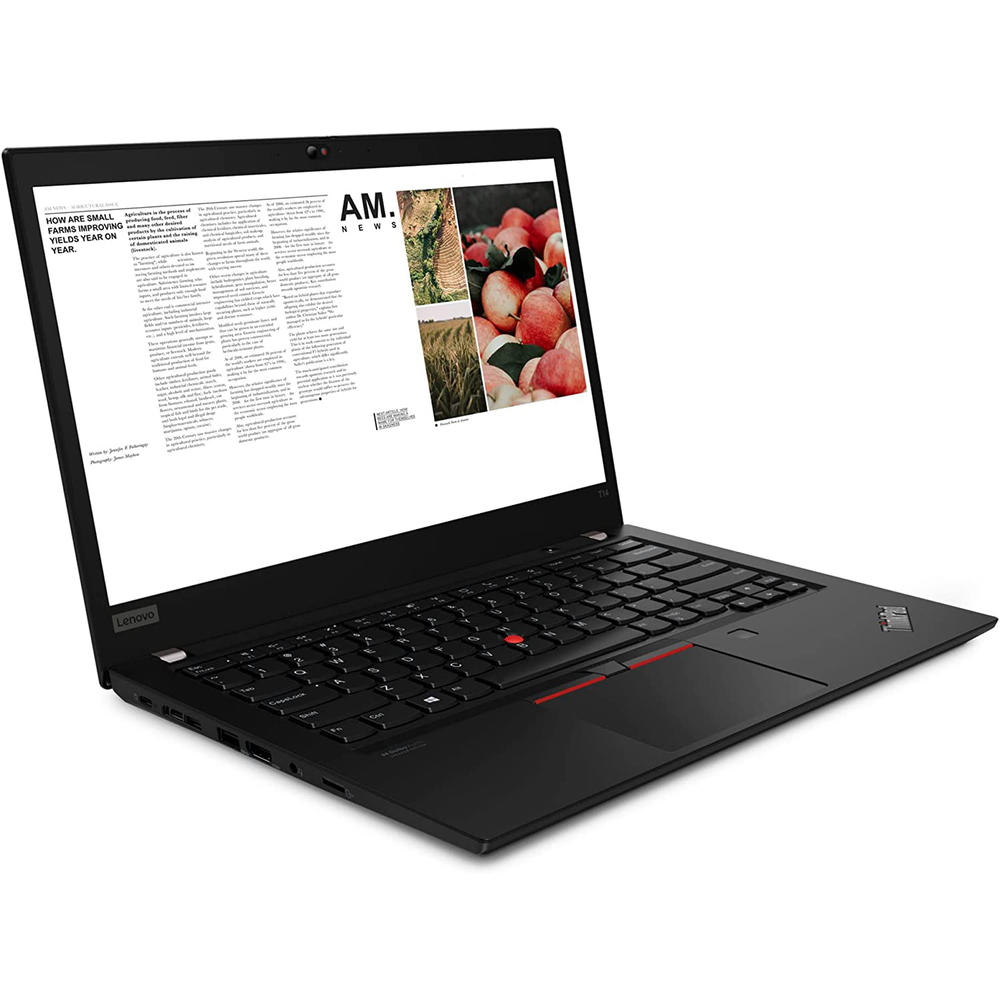 Lenovo ThinkPad T14 Gen 2 Laptop (AMD Ryzen 5 Pro 5650U, 48GB RAM, 2TB PCIe SSD, AMD Radeon, 14.0" Touch Win10Pro)