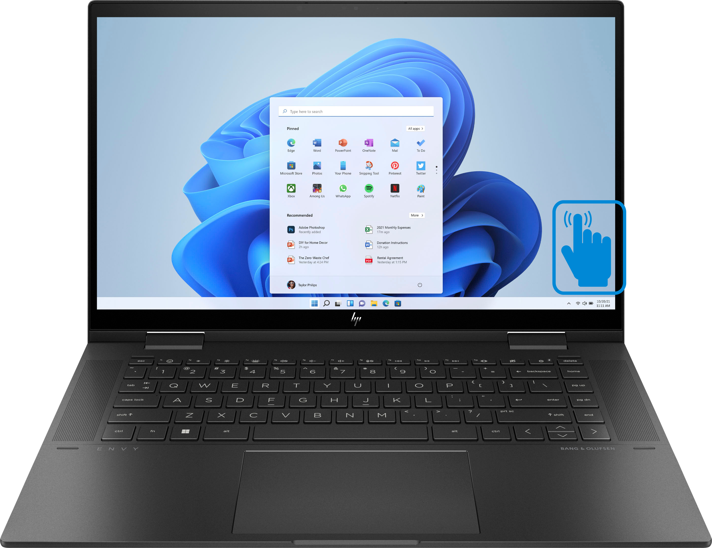 HP Envy x360 15-EY0  2-in-1 Laptop (AMD Ryzen 7 5825U, 64GB RAM, 512GB PCIe SSD, AMD Radeon, 15.6" Touch Win 11 Home)
