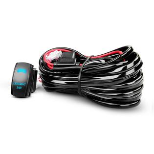 Nilight Led Light Bar 12awg Wiring Harness Kit With Blue Led