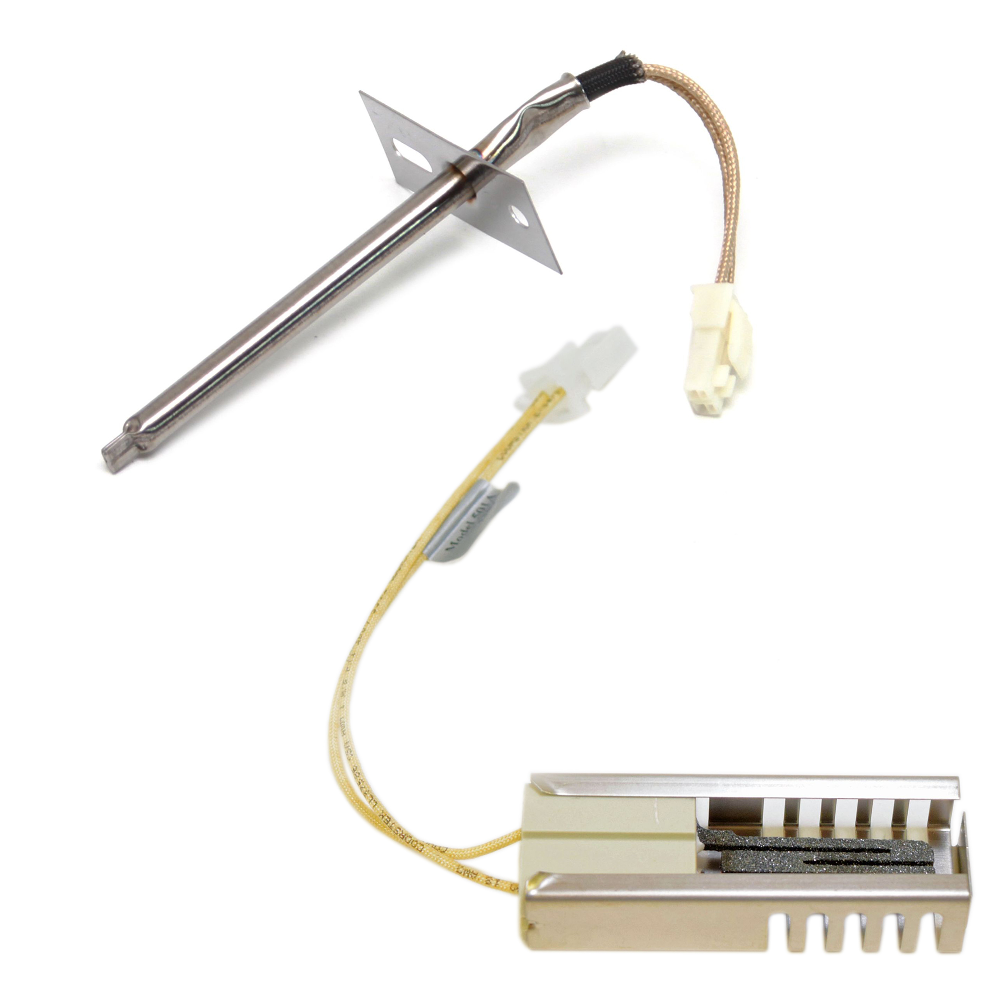 Kenmore0022401bundle00056 DG94-00520A Range Oven Burner Igniter and DG32-00002B Oven Temperature Sensor Bundle Genuine Original