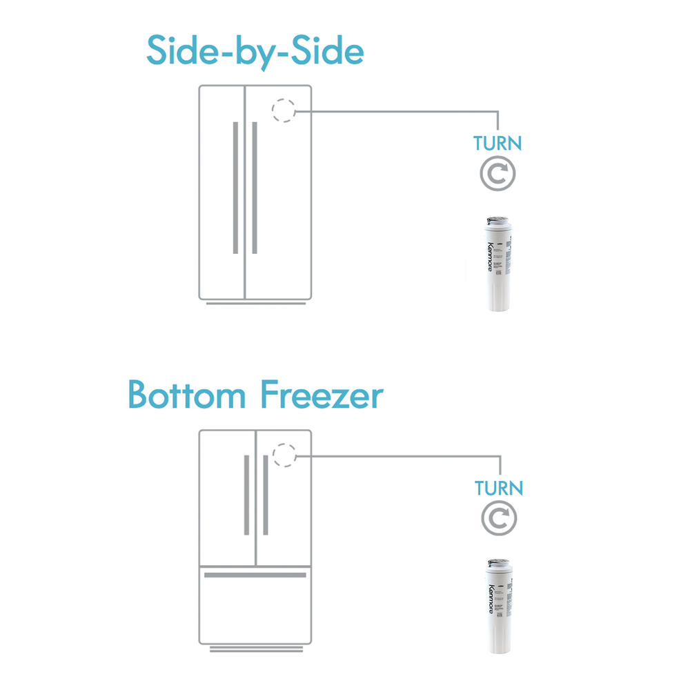 Whirlpool 9084 Genuine Kenmore Refrigerator Water Filter (replaces 9006) Genuine Original Equipment Manufacturer (OEM) Part