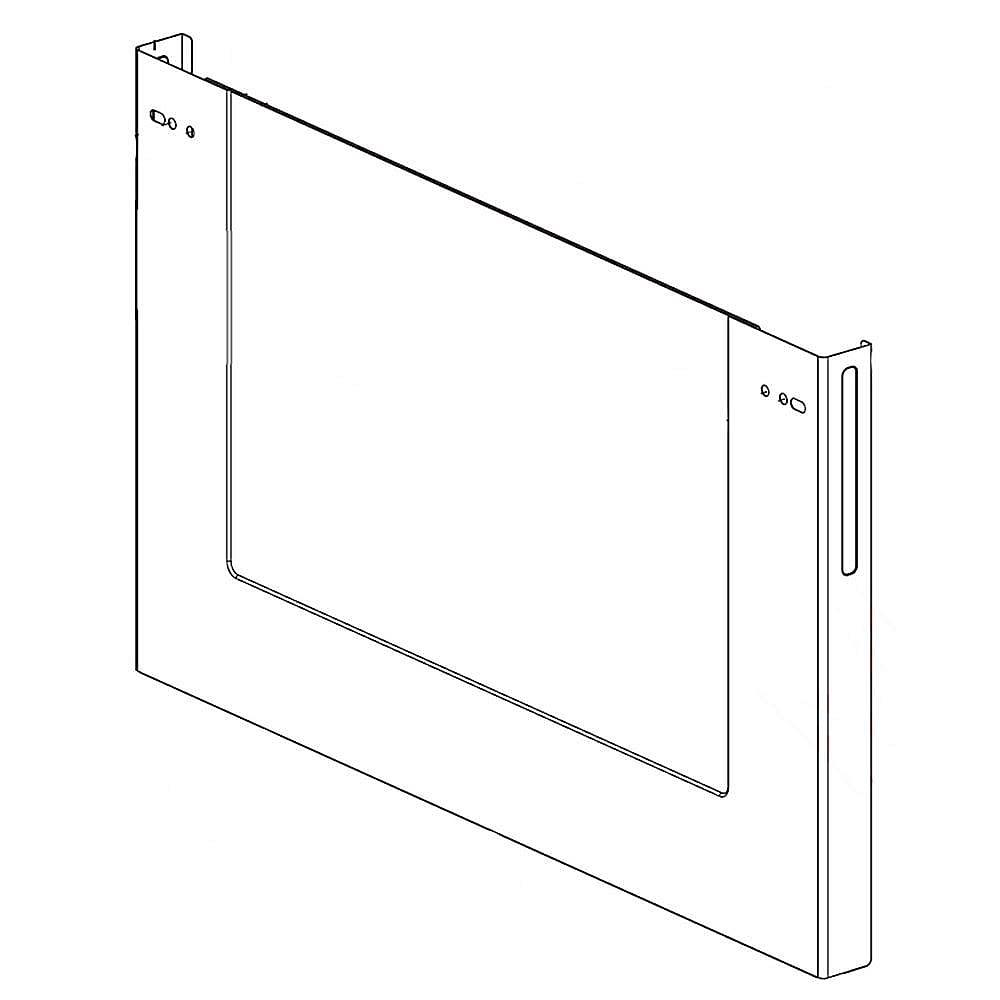 Lg ACQ83871204 Range Lower Oven Door Outer Panel Genuine Original Equipment Manufacturer (OEM) Part