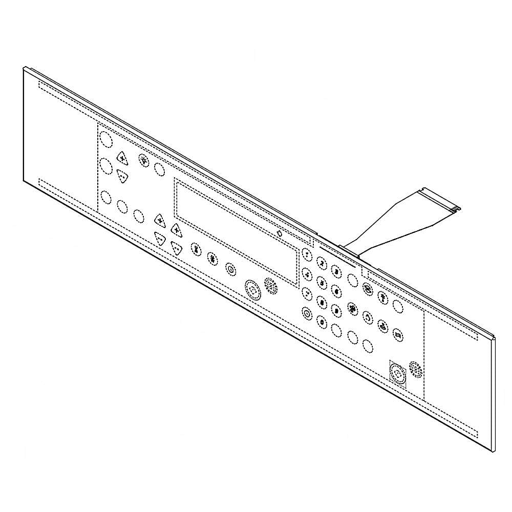 Whirlpool 8304274 Wall Oven Membrane Switch (Biscuit) Genuine Original Equipment Manufacturer (OEM) Part