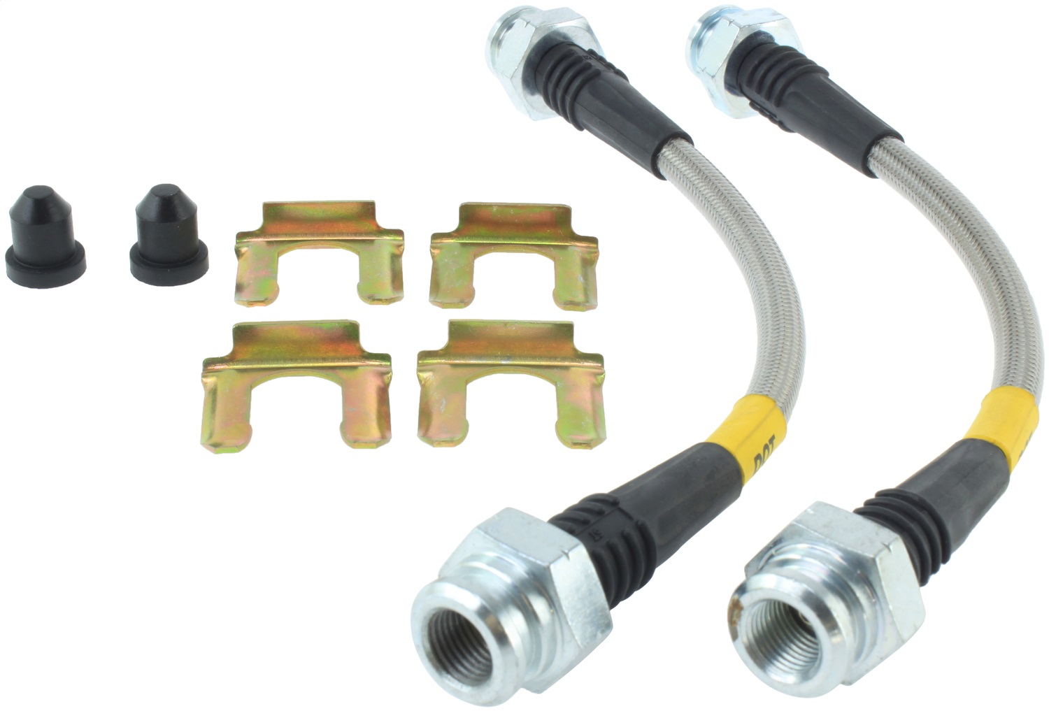 StopTech 950.42504 Stainless Steel Braided Brake Hose Kit Fits 89-96 300ZX