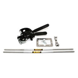 Kluhsman Racing Products KRC-7400BK Black Bert Shifter with Rod, Clevis Kit, and Mounting Plate