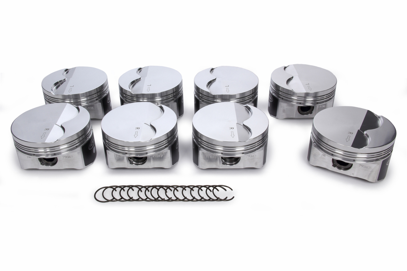 ICON PISTONS IC545C.020 LS 5.3L FT Forged Piston Set 3.800 Bore