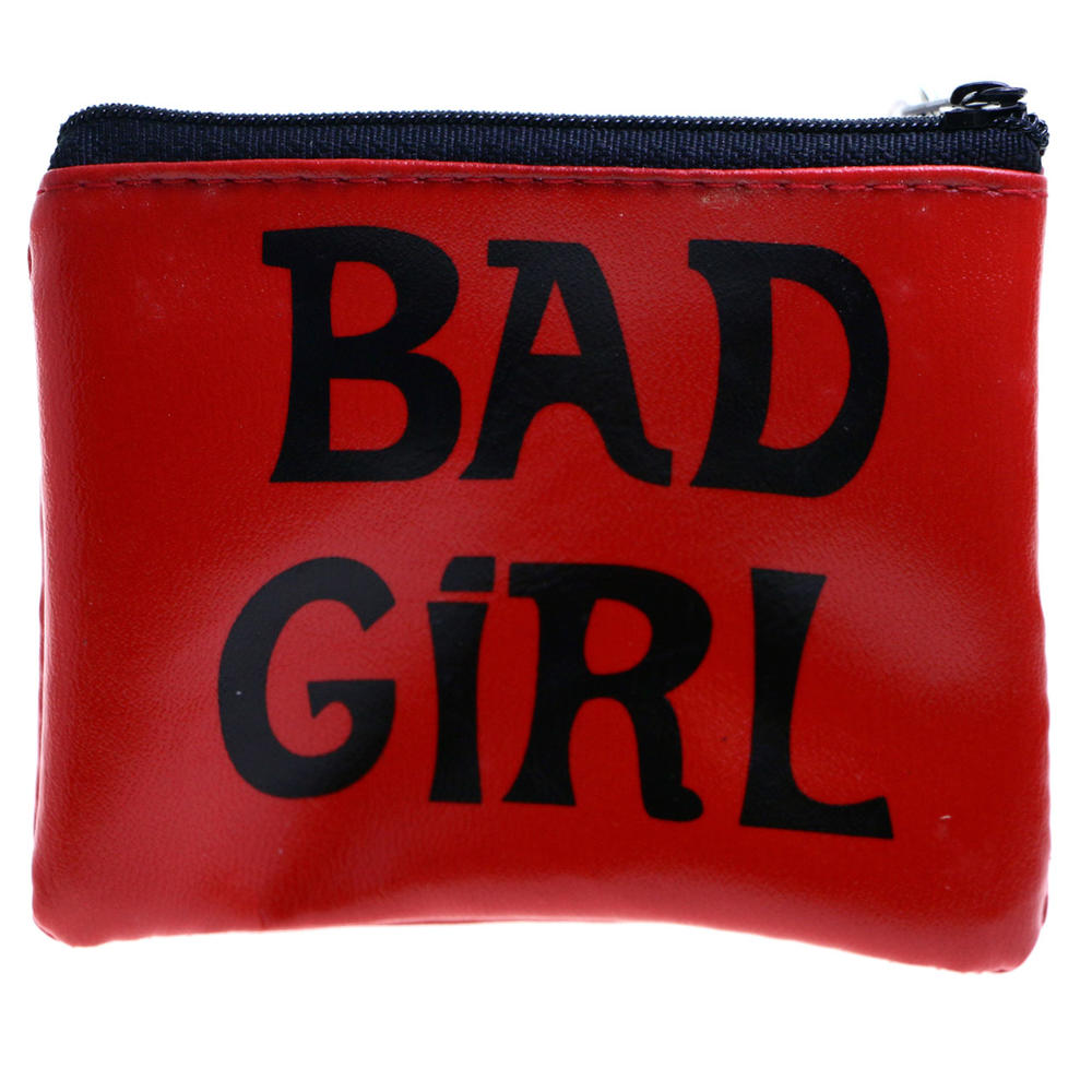 MI AMORE Bad Girl Coin-Purse-Keychain Red/Black