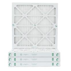 Glasfloss Industries 20x20x2 MERV 10 HVAC 2" Depth Air Filters.  Box of 6.   Actual Size: 19-1/2 x 19-1/2 x 1-3/4