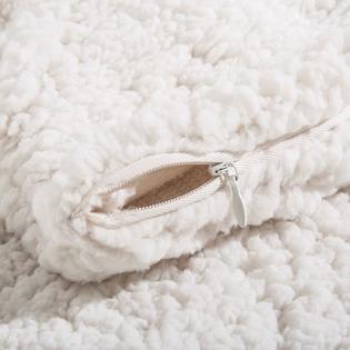 Reafort Ultra Soft Sherpa Body Pillow Cover/Case with Zipper  Reafort Ultra Soft Sherpa Body Pillow Cover/Case with Zipper