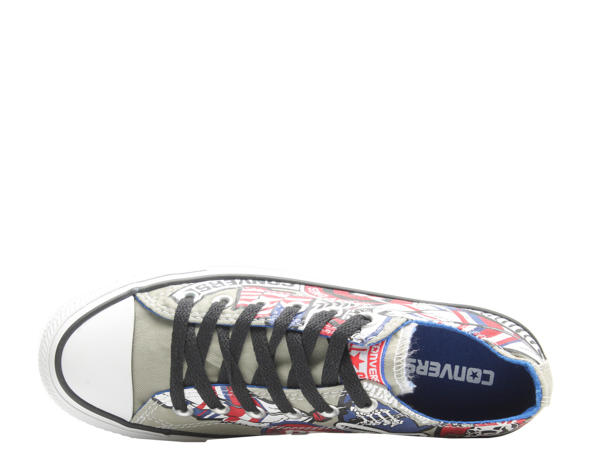 Converse Chuck Taylor All Star Old Biker Ox Old Silver/Print Sneakers  142316C