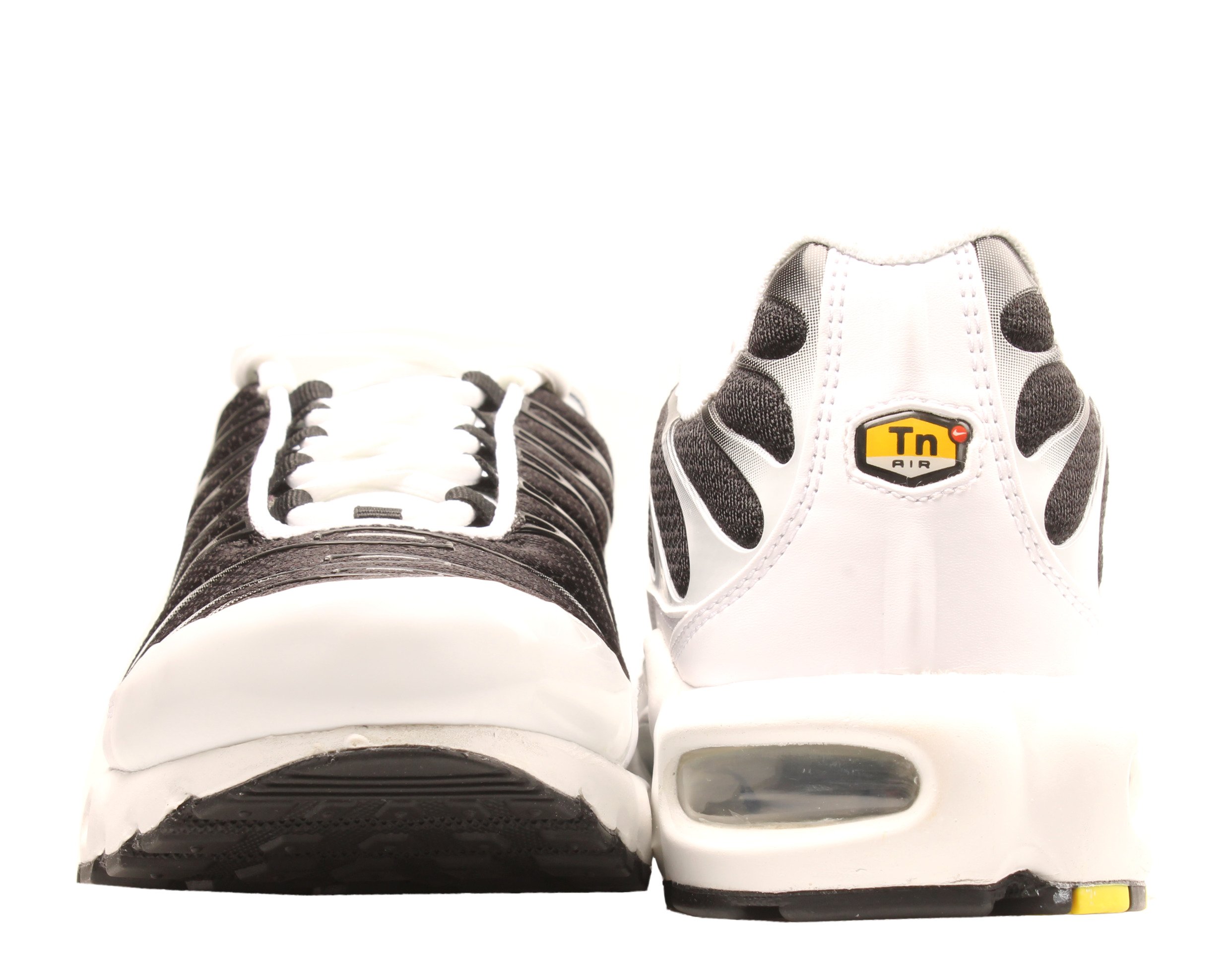 Nike Air Max Plus White/Black-Metallic Pewter Men's Running Shoes CT1094-102