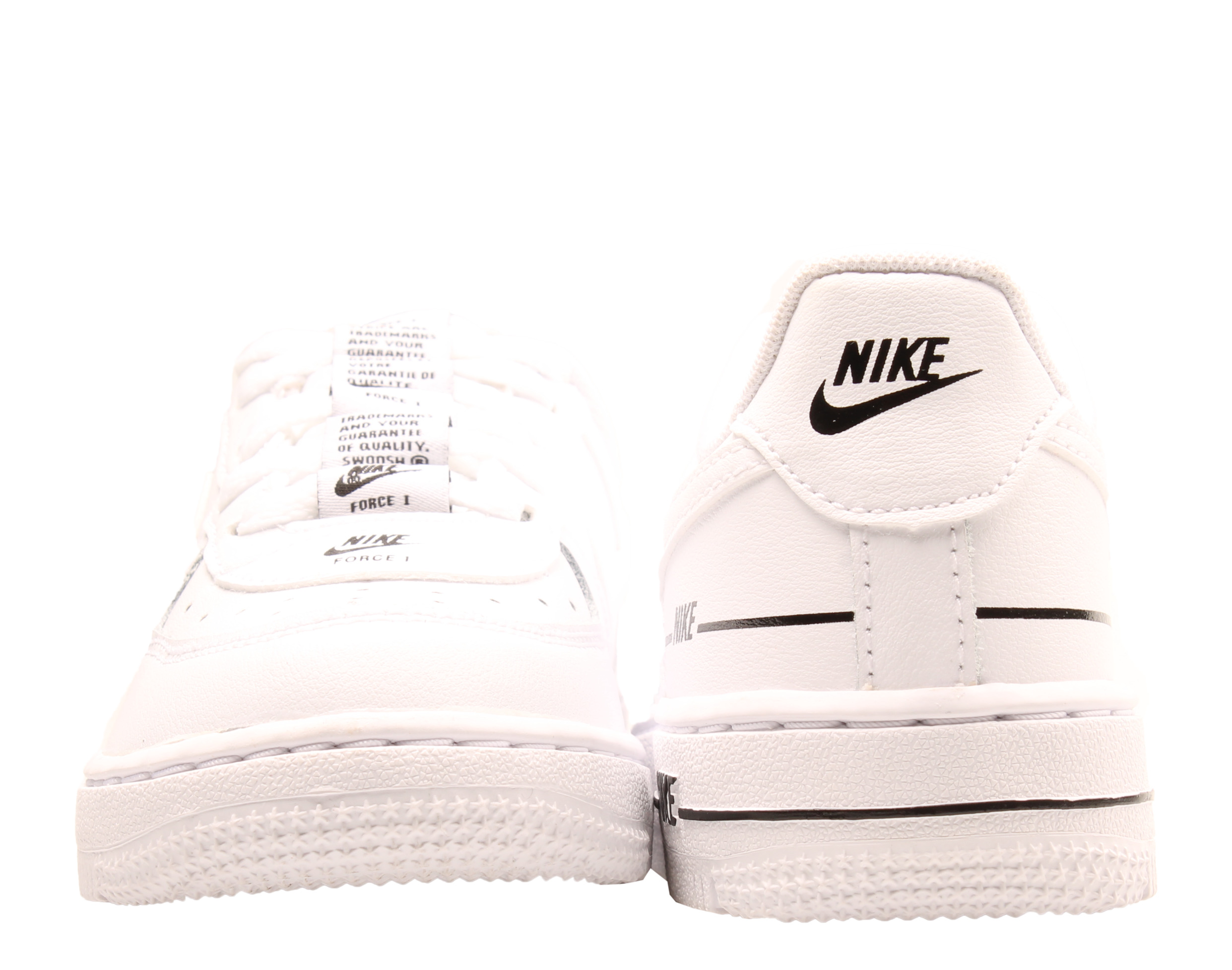 Nike Air Force 1 LV8 3 (PS) White/Black Little Kids Basketball