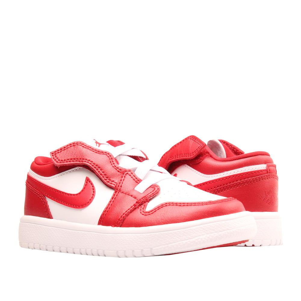 Michael Jordan Nike Air Jordan 1 Low ALT (PS) Gym Red/White Little Kids Shoes BQ6066-611