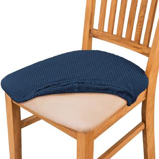 Subrtex 2pcs Seat Cover Ribbon Jacquard Dining Room Chair