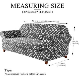 2 piece sofa covers