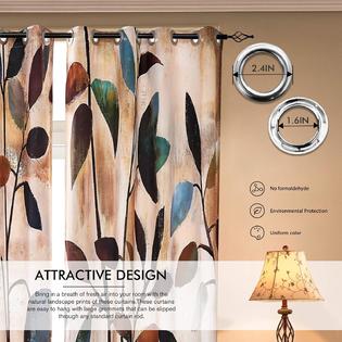 Subrtex Subrtex Printed Curtains Blackout For Bedroom Living Room