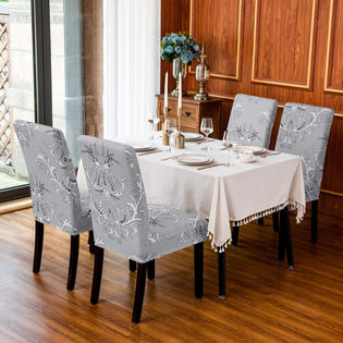 Subrtex 1pcs Printed Dining Chair Slipcovers Stretch Removable Washable Elastic Parsons Seat Covers For Room Kitchen - Dining Chair Seat Covers Kmart Subrtex 1pcs Printed Dining Chair Slipcovers Stretch Removable Washable Elastic Parsons Seat Covers For Room Kitchen - Dining Chair Seat Covers Kmart