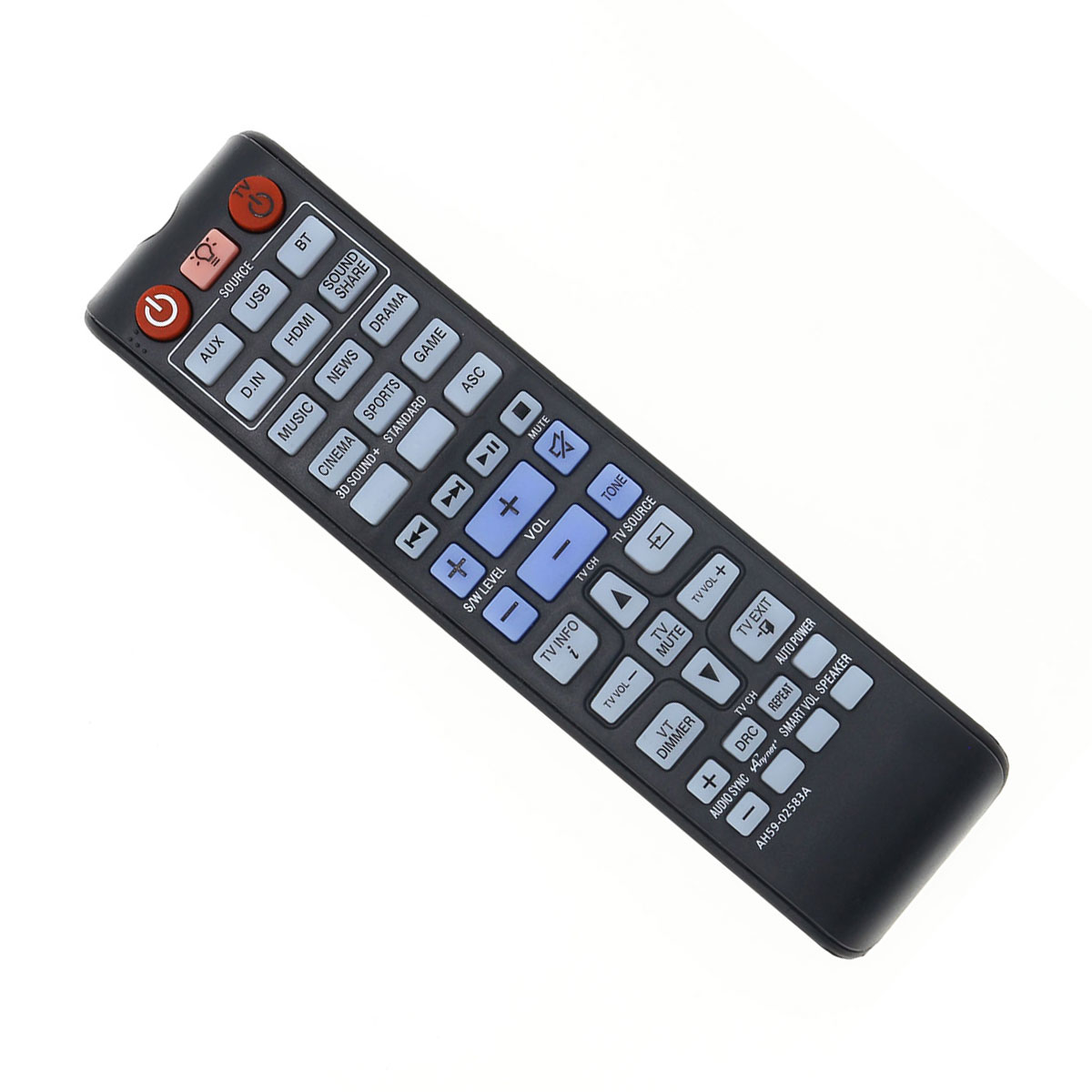AuraBeam Replacement TV Remote Control for Samsung HW-F850/ZA Television