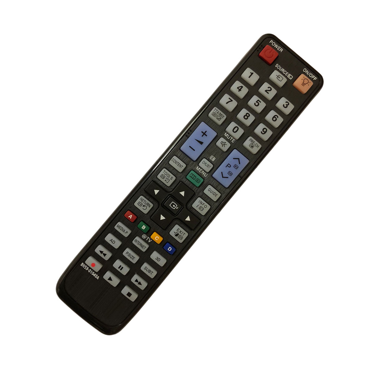 AuraBeam Replacement TV Remote Control for Samsung LN46A850S1FXRL Television