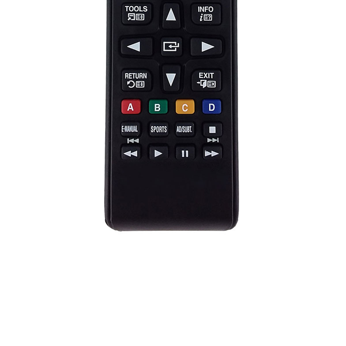 AuraBeam Replacement TV Remote Control for Samsung LH70BVPLBFEN Television