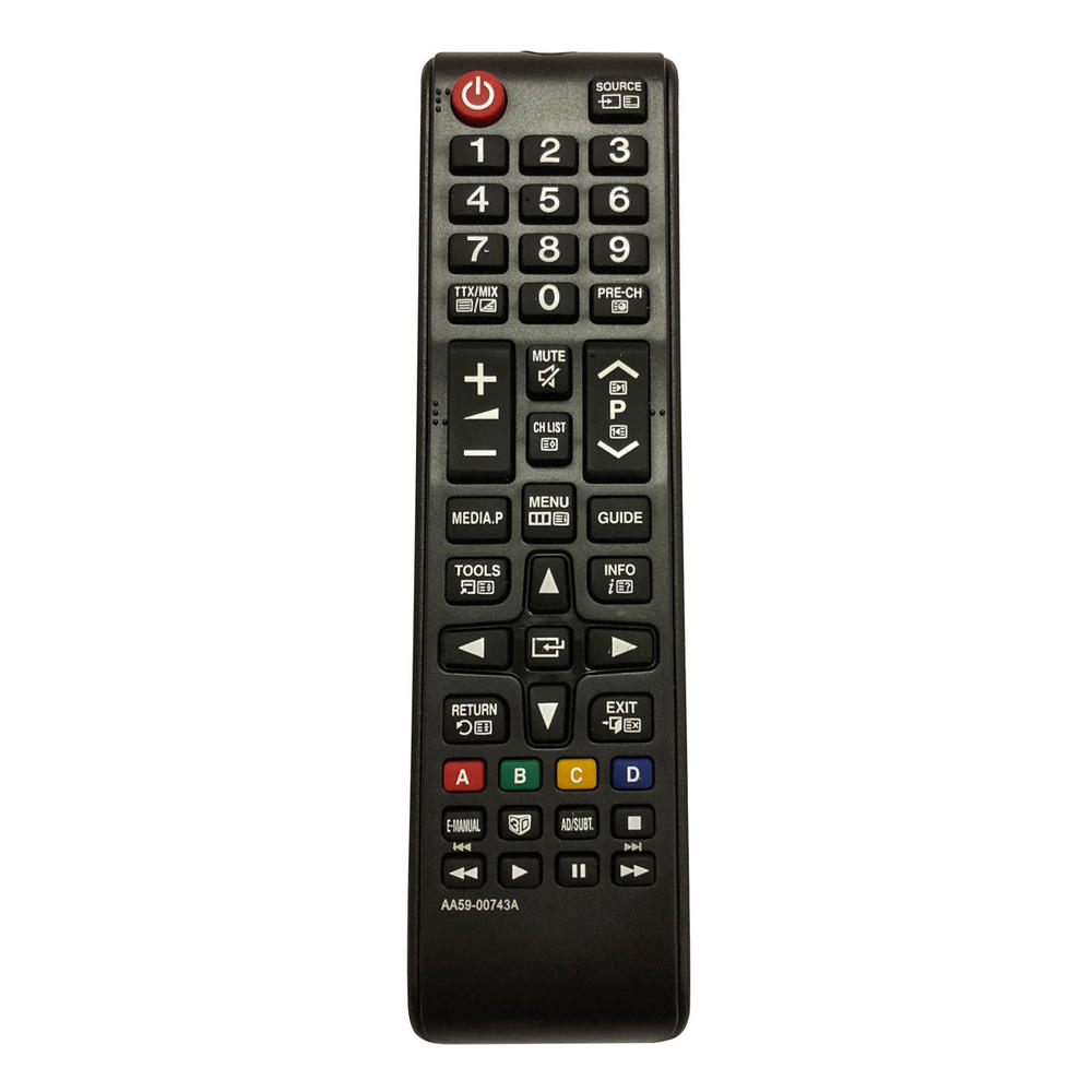 AuraBeam Replacement TV Remote Control for Samsung UE32EH4030W Television