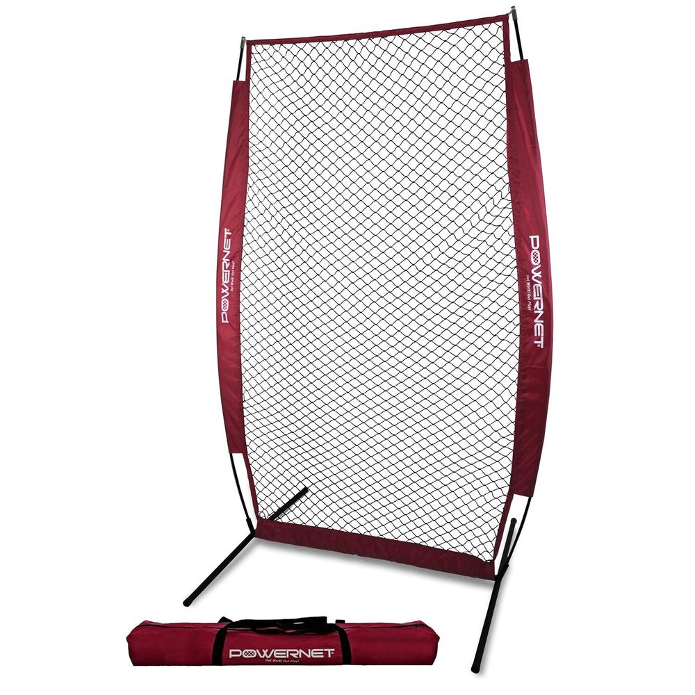 PowerNet I-Screen Pitching Net with Frame and Carry Bag (1003F)