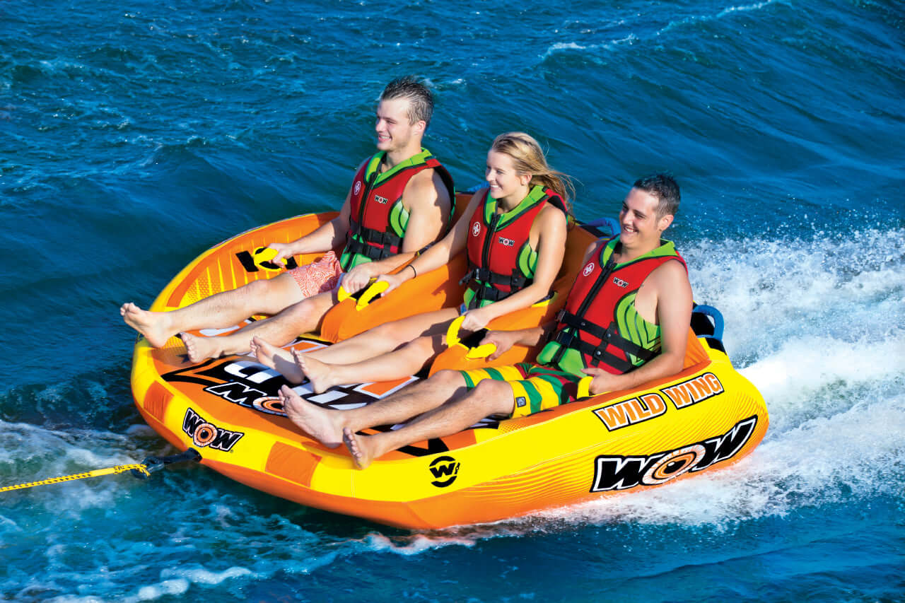 WOW World of Watersports WOW Sports Wild Wing 3 Person Towable Water Tube
