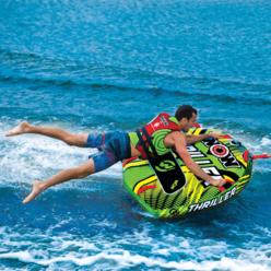 WOW World of Watersports Wow Watersports Wow Thriller 1P Towable Deck Tube Water Inflatable Boat Tube