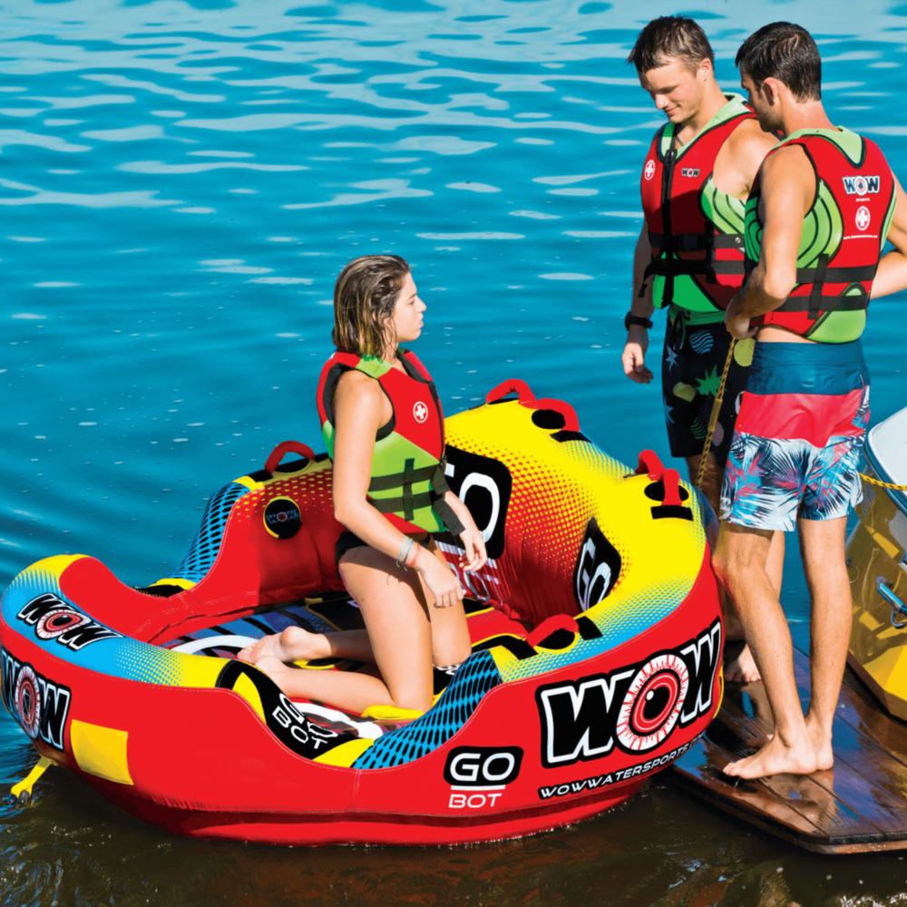 WOW World of Watersports WOW Sports Go Bot 3 Person Towable Water Tube