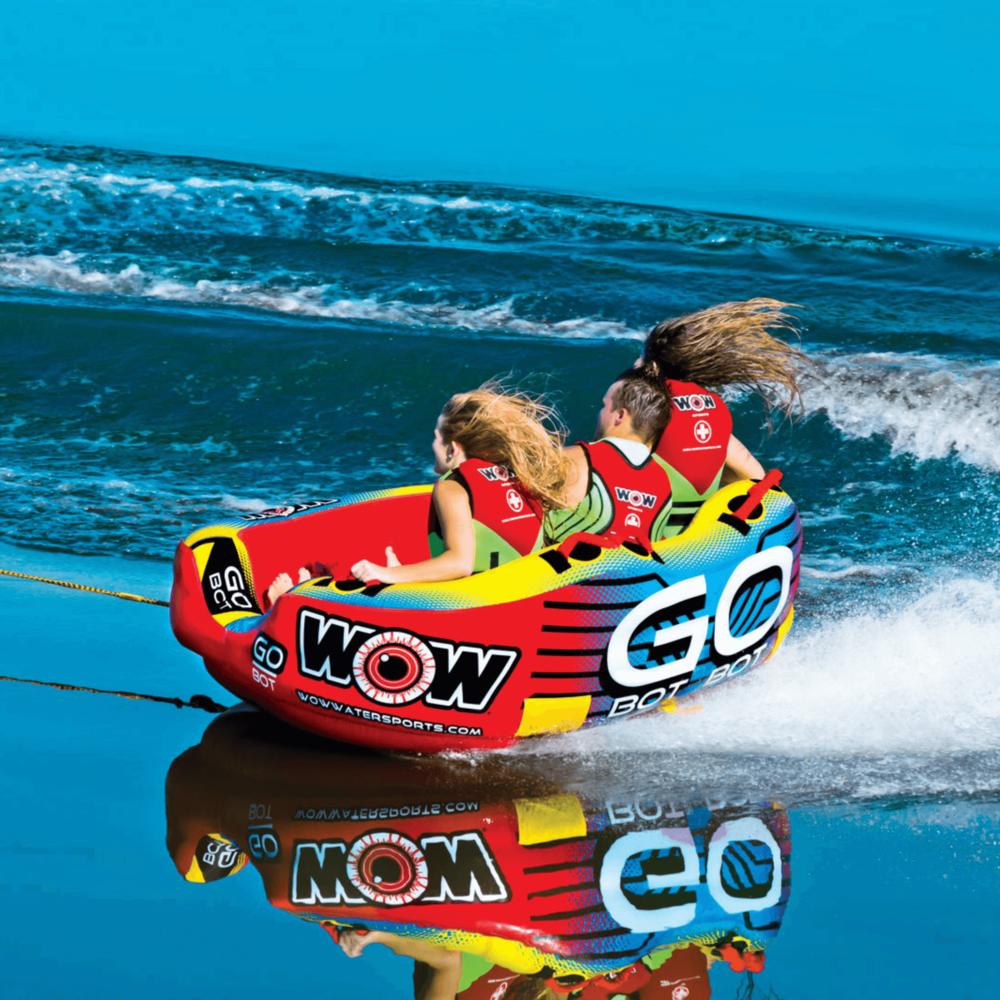 WOW World of Watersports WOW Sports Go Bot 3 Person Towable Water Tube