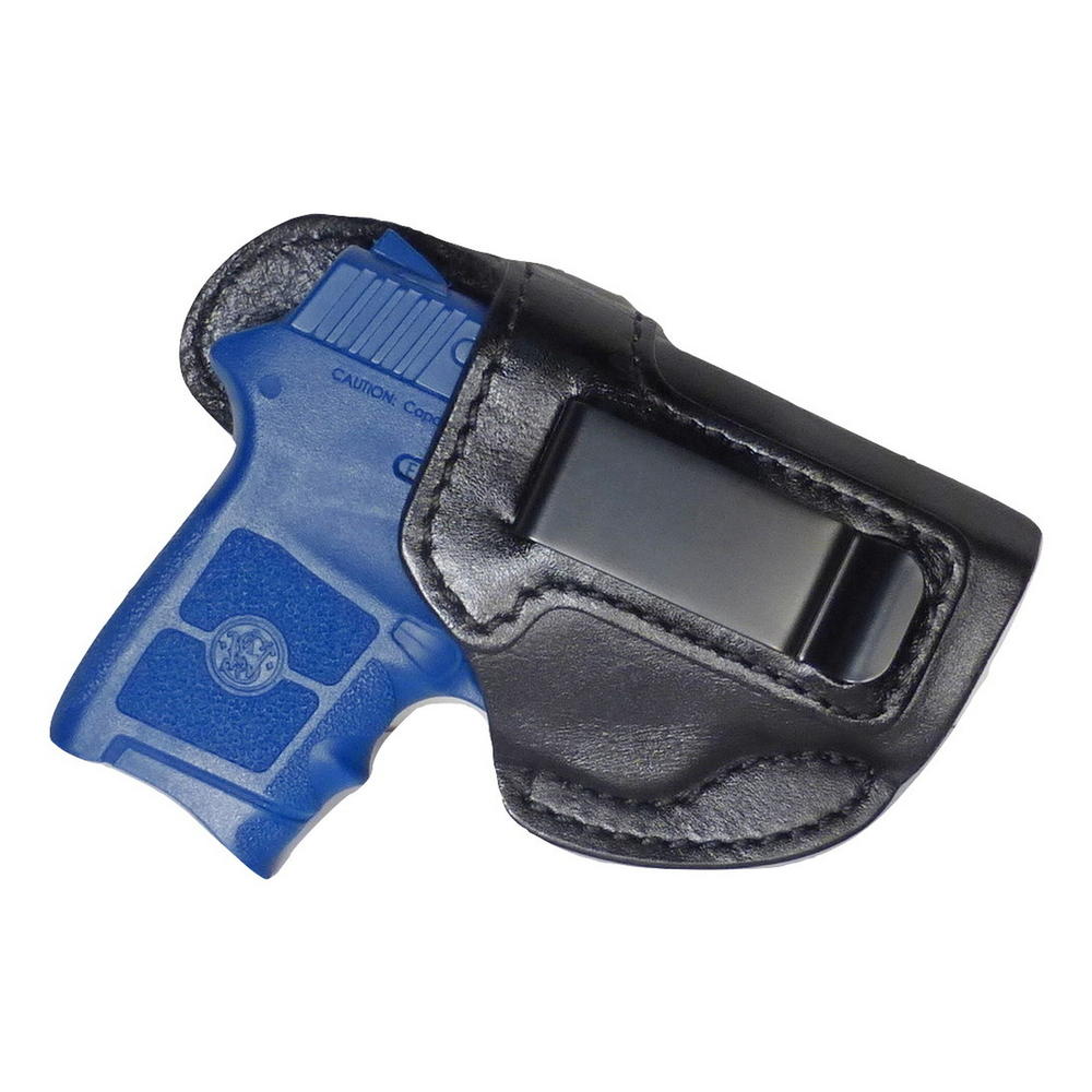 Tactical Scorpion Gear Leather IWB Conceal Carry Holster Fits: S&W Bodyguard w/ and without laser & LCP