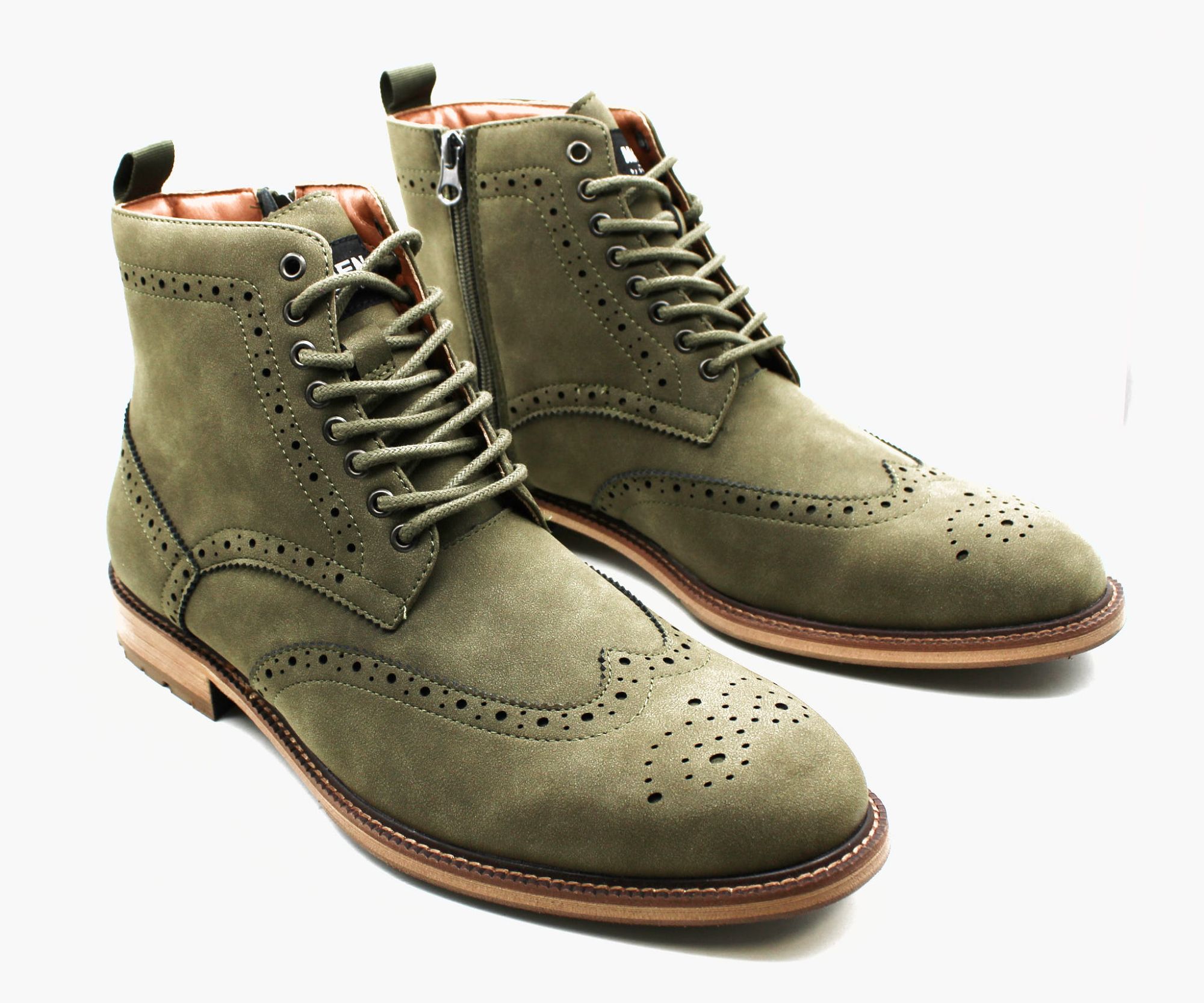 Steve Madden Madden Men Men s Remppr Ankle Height Wingtip Boot