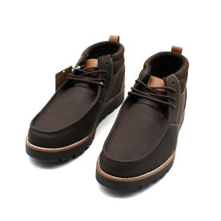 Faux leather 2025 chukka boots