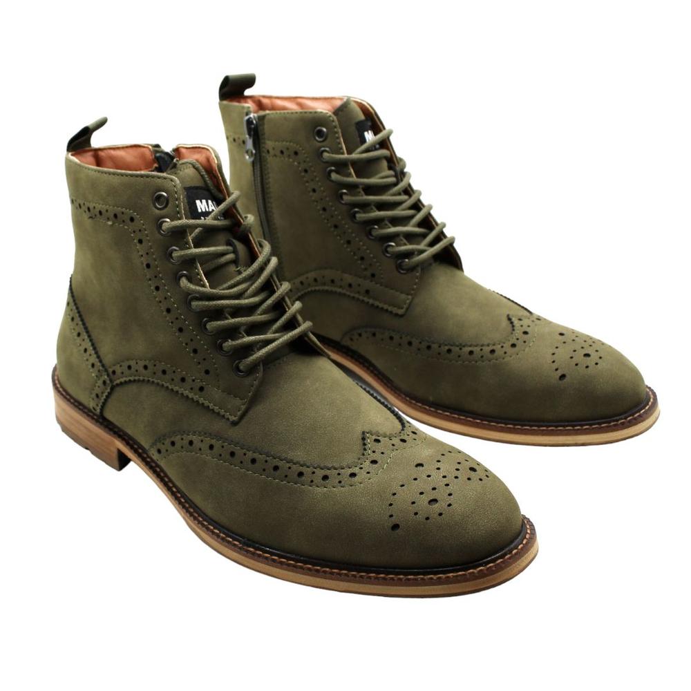 Steve madden wingtip sales boots