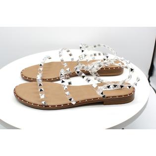 Steve Madden Women s Travel Rock Stud Flat Sandals